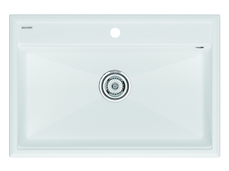 Кухонная мойка Paulmark STEPIA 80 PM117551-WH 75х51 цвет белый